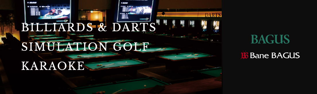 BILLIARDS & DARTS SIMULATION GOLF KARAOKE